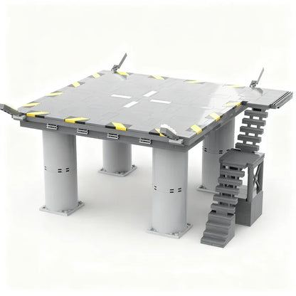 NEW 331PCS Star Battle Movie MOC Imperial Landing Platform Model DIY Creative Display Assembly Building Blocks Birthday Gift Set