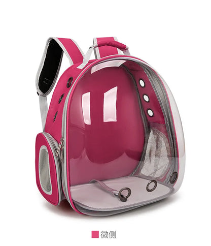 Cat Bag Pet Backpack Going Out Portable Transparent Space Capsule Pet Bag Panoramic Cat Supplies Breathable Backpack