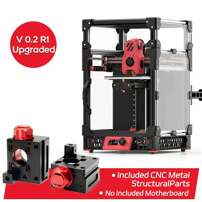 VORON 0.2 R1 Corexy 3D Printer Kit Upgraded MINI Stealthburner New SIBOOR V0.2 R1 Kits FDM Klipper High-precision DIY 3D Printer