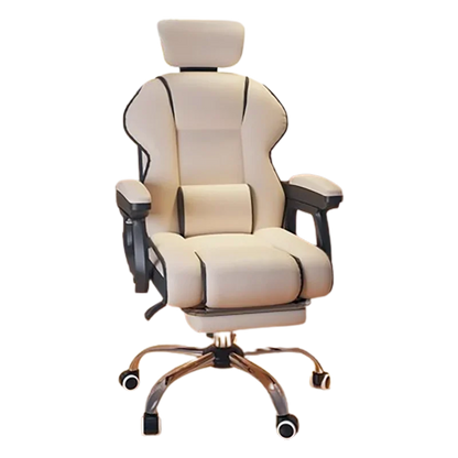 Minimalist Ergonomic Office Chair Comfy Pillow Premium Aesthetic Gaming Chair Mobile Footrest Silla Gaming Furniture