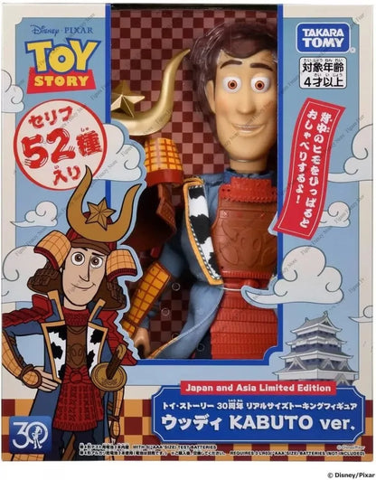 In stock, "Toy Story 30th Anniversary Edition" series of Buzz Lightyear, Woody, and Jessie action figures
