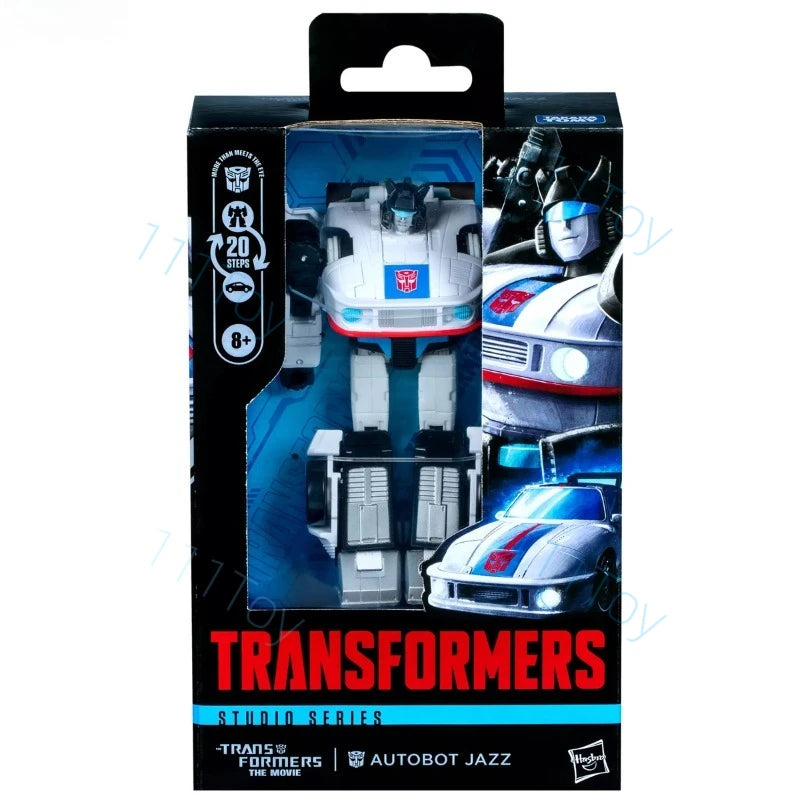 In Stock Hasbro Transformers Classic Toys The Movie1986 SS86 Deluxe Class Jazz Action Figure Robot Toy Collectibles Gift Hobbies