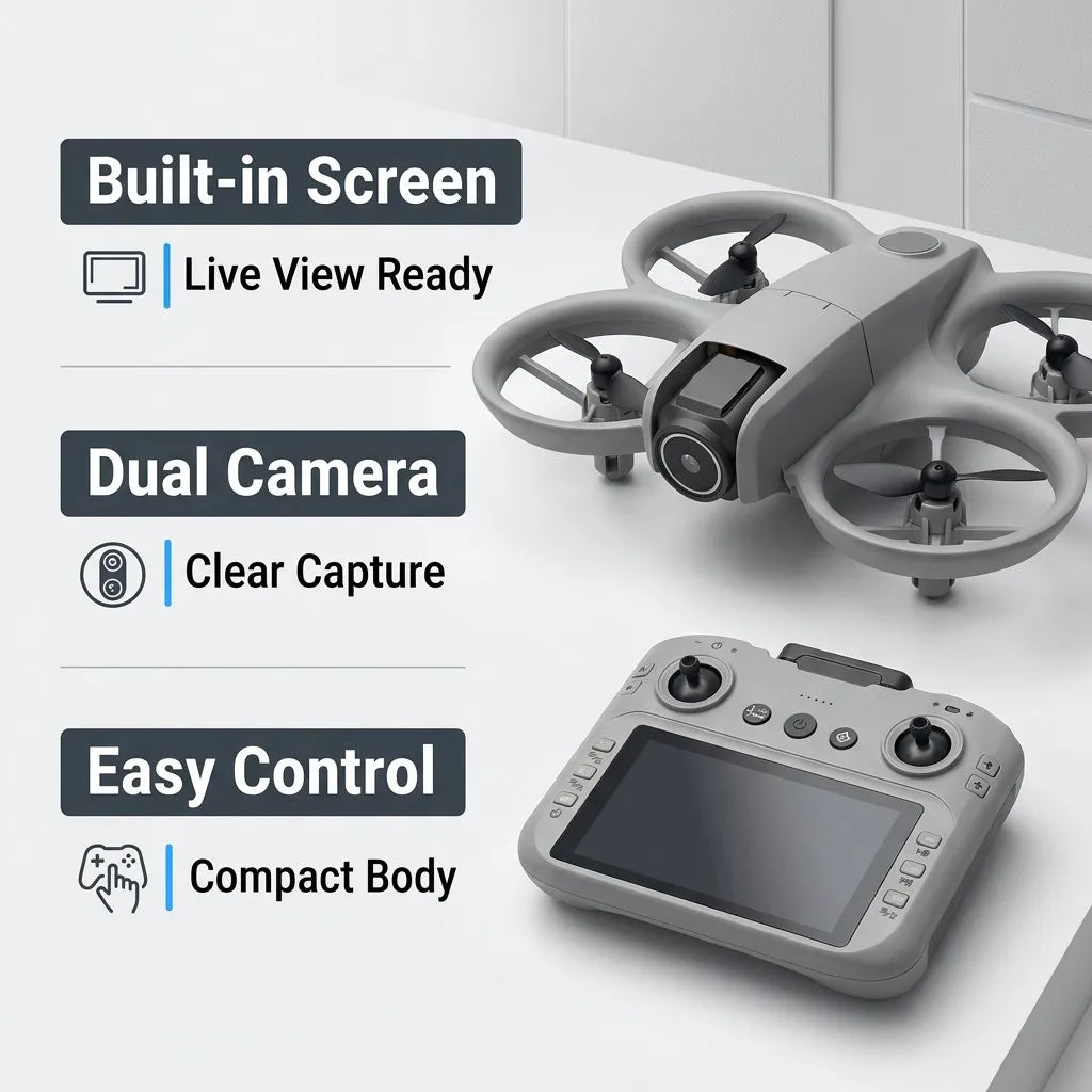 LISM GT3 Max Drone 4K Professional Camera Mini Flying Camera FPV Dron Brushless Motor Optical Flow Hovering Childrens Gifts Toys