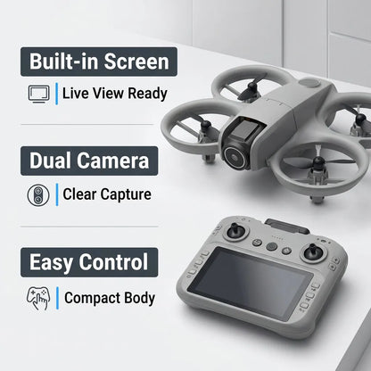 LISM GT3 Max Drone 4K Professional Camera Mini Flying Camera FPV Dron Brushless Motor Optical Flow Hovering Childrens Gifts Toys