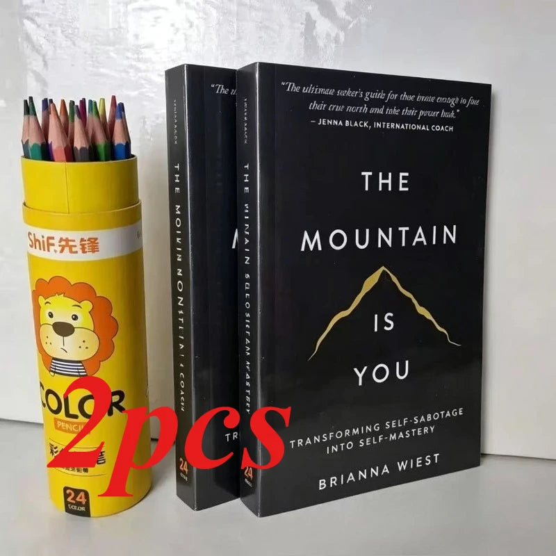 The Mountain Is You: Transforming Self-Sabotage Into Self-mastery English Books Birthday Gifts books book