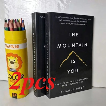 The Mountain Is You: Transforming Self-Sabotage Into Self-mastery English Books Birthday Gifts books book