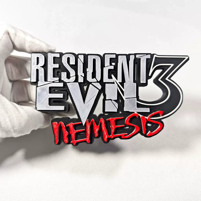 Resident Evil Magnetic Logo Stand Fridge Sticker 3d Desktop Ornament Umbrella Corporation Game Display Decor For Adult Game Fans
