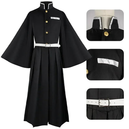 Aime Tokitou Muichirou Cosplay Costume Cosplay  Kisatsutai Uniform Wig Halloween Costume for Woman
