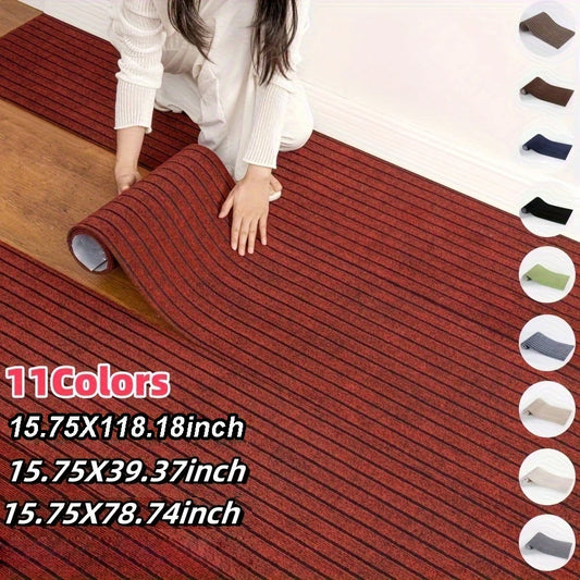 1 Roll of Self-Adhesive Carpet, Self-Adhesive Mat Roll,for Home Use,Commercial Use,Bathrooms,Door Mats,Stair Mats,and Pet Mats