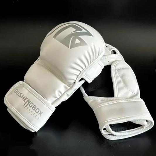 Kick Boxing MMA Gloves Men and Women's Sanda Combat Boxing Half-finger Gloves Thickening Punching Glove for Kids