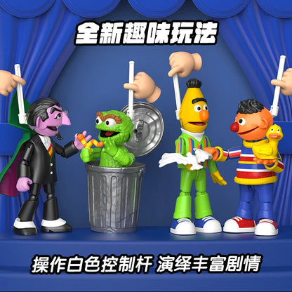 BLOKEES Sesame Street Block Doll Magic Edition Can Pose and Be Used As A Desktop Decoration To Give Friends Birthday Gifts