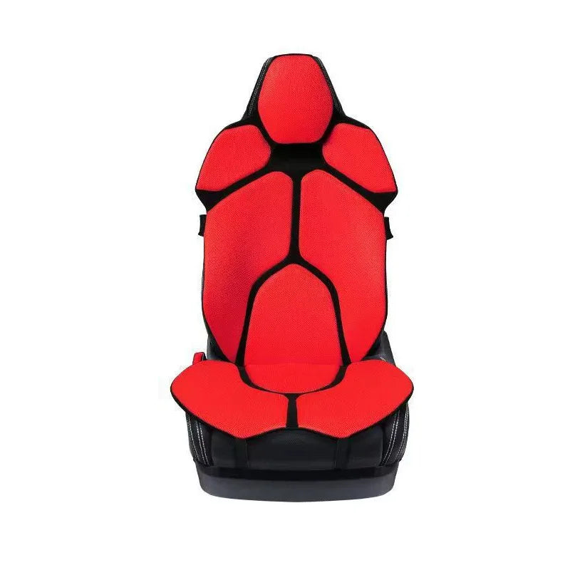 For MINI Cooper 2014-2026 Breathable Mesh Car Seat Cushion Ergonomic Lumbar Support Anti-Slip Auto Seat Protector Pad