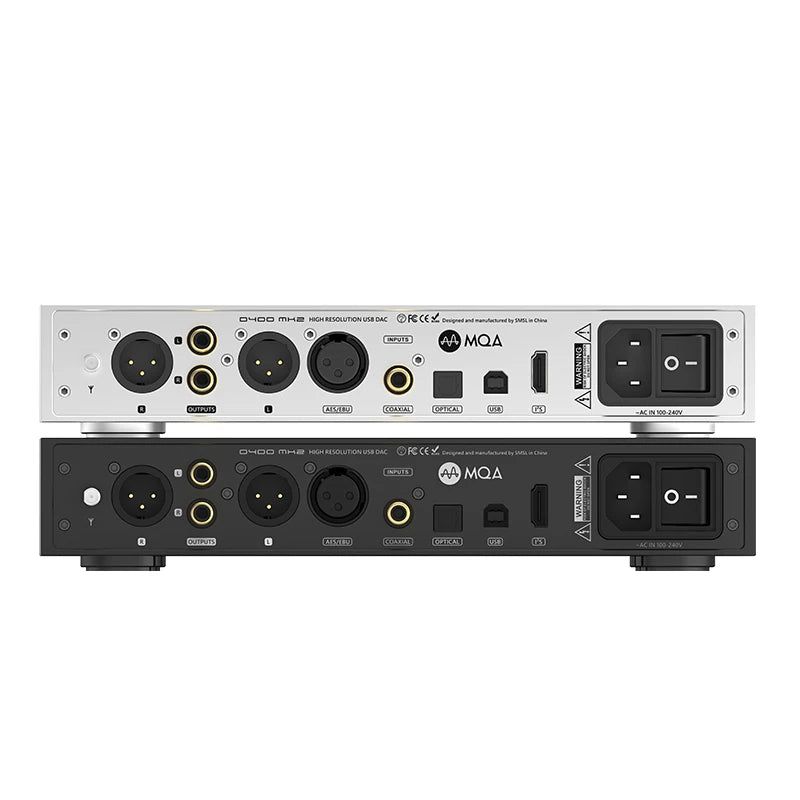 SMSL D400 MK2 Digital Music Lossless Audio Decoder HIFI Audiophile-grade AK4499EX AK4191 DSD512 MQA Decoding DAC D400MK2