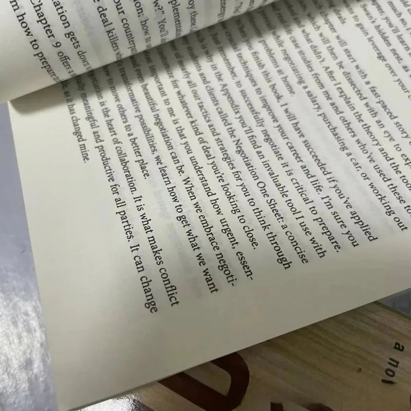 Never Split the Difference: Negotiation Techniques for Adults by Chris Voss Emotional Intelligence Book in English