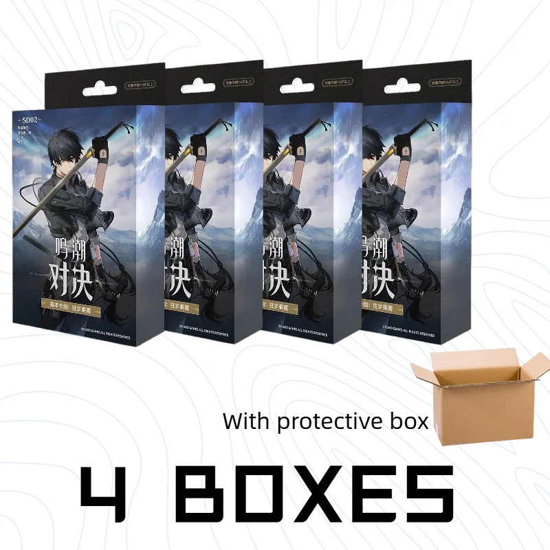 In Stock Wuthering Waves Duel TCG Vol.1 Booster Box, Collectible Trading Card Box Anime Game Periphery Collection Gift
