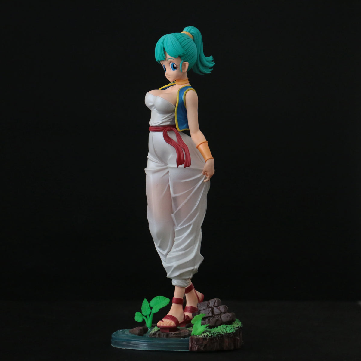 11.02in/28cm Anime Dragon Ball Z Figure Bulma Anime Figures PVC Action Figures Collection Model Toys For Christmas Gifts