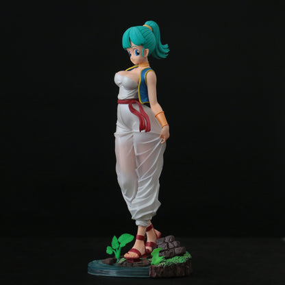 11.02in/28cm Anime Dragon Ball Z Figure Bulma Anime Figures PVC Action Figures Collection Model Toys For Christmas Gifts