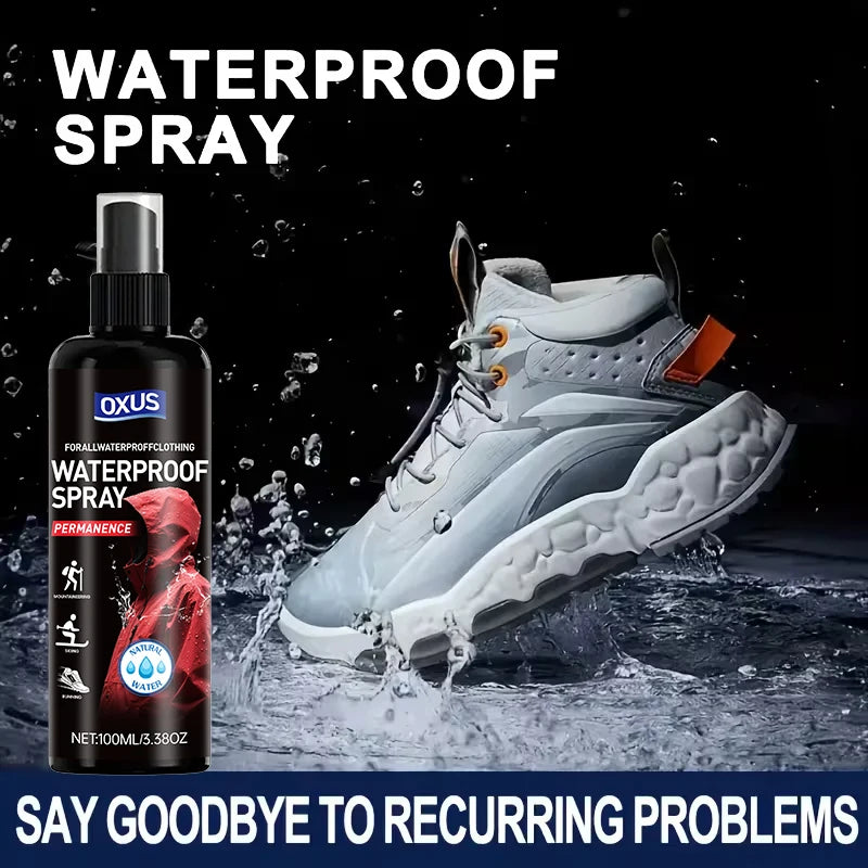 Fabric Waterproof Spray Water Repellent Shoes Clothes Bags Non Toxic Quick Drying Stain Resistant Keeps Material Breathable