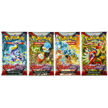 360Pcs English Pokémon TCG: Scarlet Violet Box Pokemon trade card 36 Pack Box