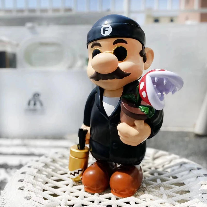 Anime Super Marios Killer Not Too Cold Series Action Figure Toys Bowser Figures Toy Model For Kids Birthday Collectible Gifts