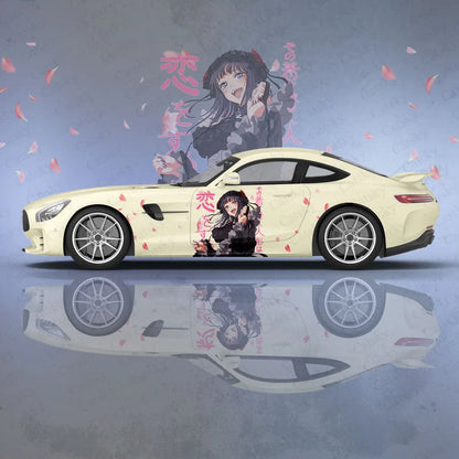 My Dress-Up Darling Car Body Stickers Anime Itasha Car Side Decal Sticker Car Body Sticker Car Body Decoration Stickers