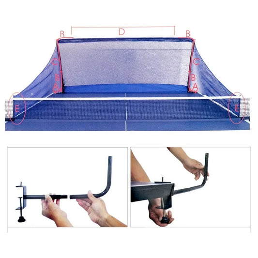 Professional Table Tennis Collector Net Ping Pong Ball Catch Net for Table Tennis Training Table Tennis Accessories