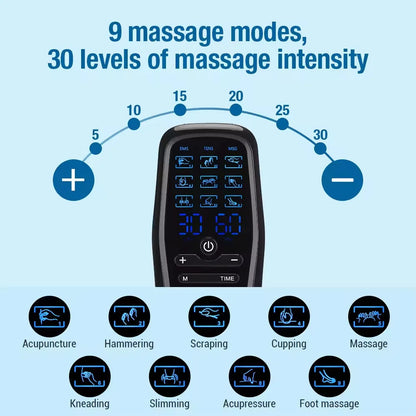 Physiotherapy Tens Muscle Stimulator Electric Acupuncture Body Massage Digital Slimming Machine Electro Stimulator