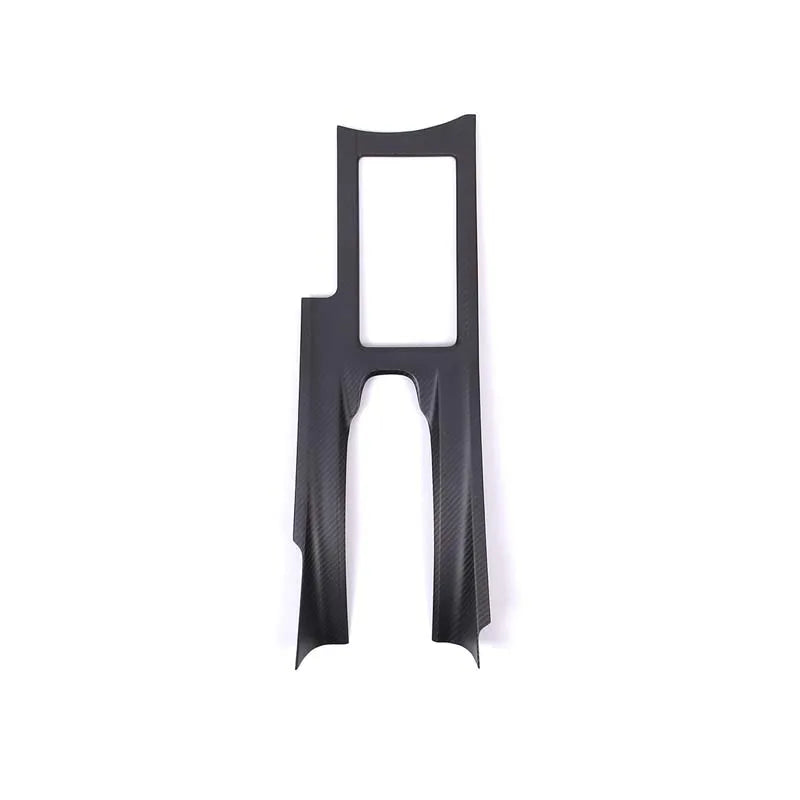 Real Carbon Fiber Car Center Console Gear Shift Panel Frame Trim Cover For Nissan GTR R35 2008-2016 LHD RHD Interior Accessories