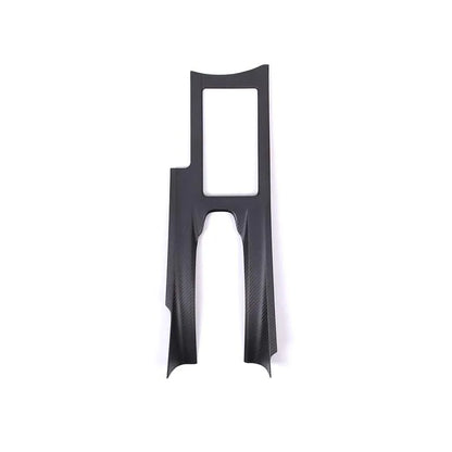 Real Carbon Fiber Car Center Console Gear Shift Panel Frame Trim Cover For Nissan GTR R35 2008-2016 LHD RHD Interior Accessories