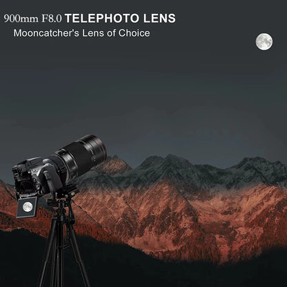 Lightdow Manual Telephoto Camera Lens 900mm F8.0 Reflex Lens Can Take Beautiful Pictures of Donuts for Canon Nikon Sony Camera