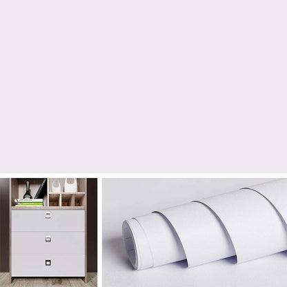 Matte Peel & Stick Wallpaper Self-Adhesive Removable Waterproof Stickers for Kitchen Countertops Cabinets Wardrobes Renovating