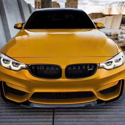 CS StyleFront Bumper Lip Splitter Diffuser Spoiler for BMW M3 F80 M4 F82 F83 2015-2020 Car Accessory Lower Bumper Guard