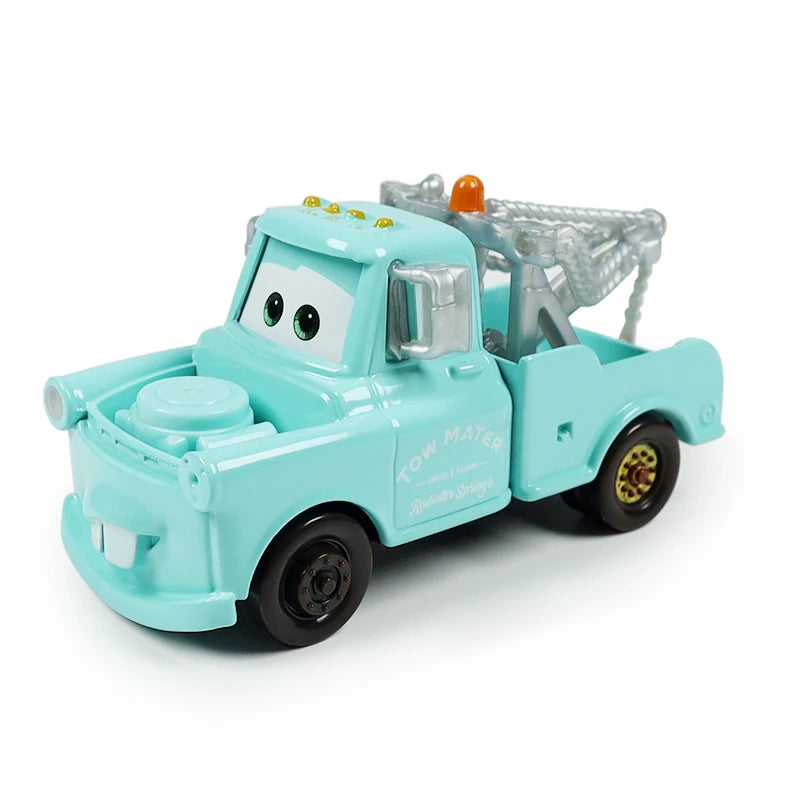 Cartoon Pixar Cars Mater 1/55 Metal Die Casting Model Car Alloy Material Anime Figure Collectibles Racing Toys Birthday Gifts