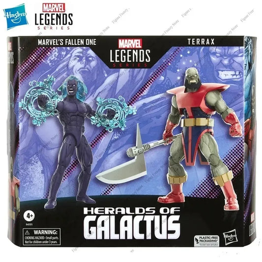 Special Offer In Stock for Hasbro Marvel Legends Heralds of Galactus Fallen One and Terrax 15cm 2 Pack Collectible Action