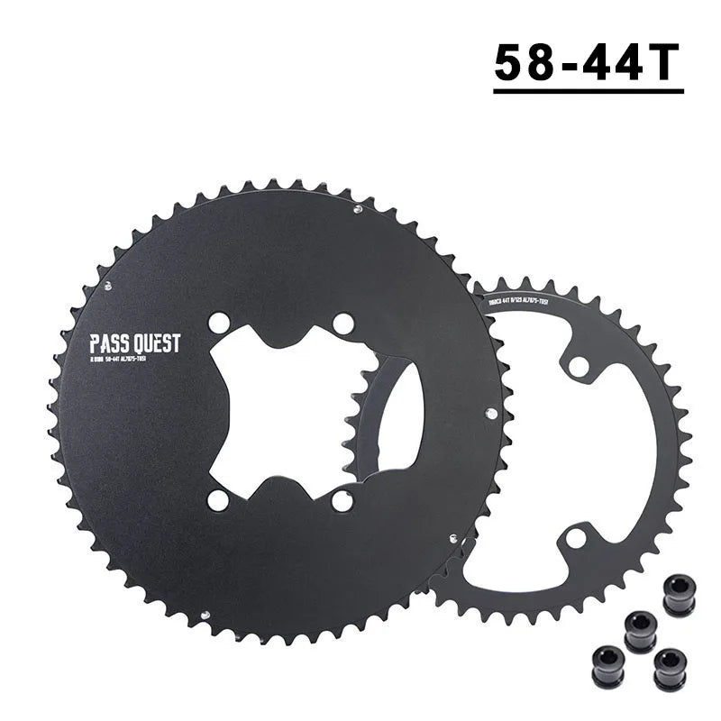 PASS QUEST 110 bcd chainring for Shimano ULTEGRA r8000 R8100 Narrow Wide road bike plate single dishe 54T 50 34T 52 36 53 39