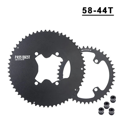 PASS QUEST 110 bcd chainring for Shimano ULTEGRA r8000 R8100 Narrow Wide road bike plate single dishe 54T 50 34T 52 36 53 39