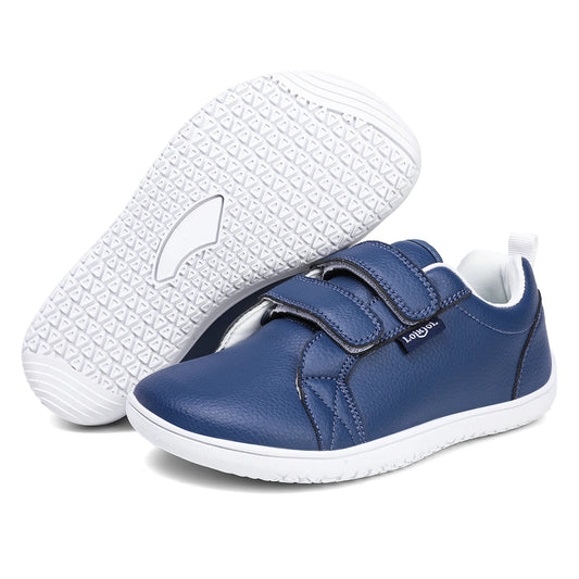 Boys Girls Casual Shoes Kids Wide Toe Barefoot Sneakers Youth Lightweight  Artificial Leather Walking Flats Skate Non Slip