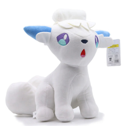 Shiny Ninetales Vulpix Plush Toys Stuffed Animal Charizard Game for Collectible Gift,Soft Plushies Cartoon Character 20-30cm