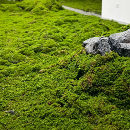 Simulation Artificial Moss False Grass Carpet, Bionic Lawn Paving Accessory, DIY Micro Landscape Decor for Bonsai Indoor Outdoor