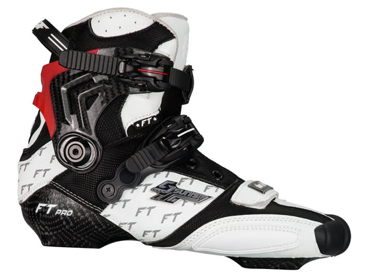 Original FT Carbon Fiber Skate Boots Carbon Cuff Professional Slalom Inline Skates Adult Roller Free Skating Sliding Patines