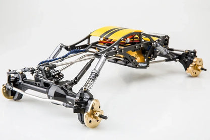 RHINORC Yue Coupe 4WS Carbon Fiber RC Crawler RTR 335mm WB Lightweight LCG MOA Competition Rig