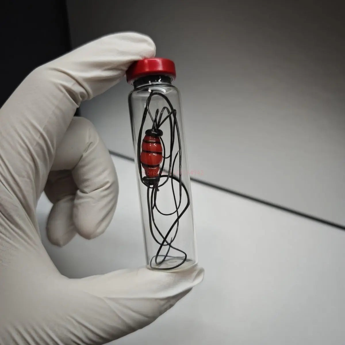 Umbrella Corporation Parasite Virus Sample Vial Resident Evil Figure Game Peripheral Collectible Toy For Horror Game Fans