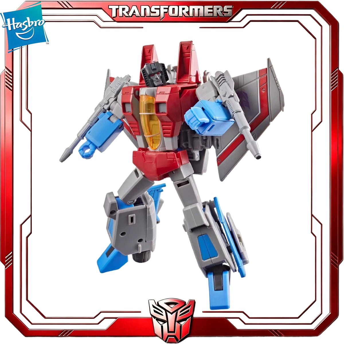 In Stock Hasbro Transformers Studio Series MTMTE Starscream Voyager Class Hobby Collection Gift Figure