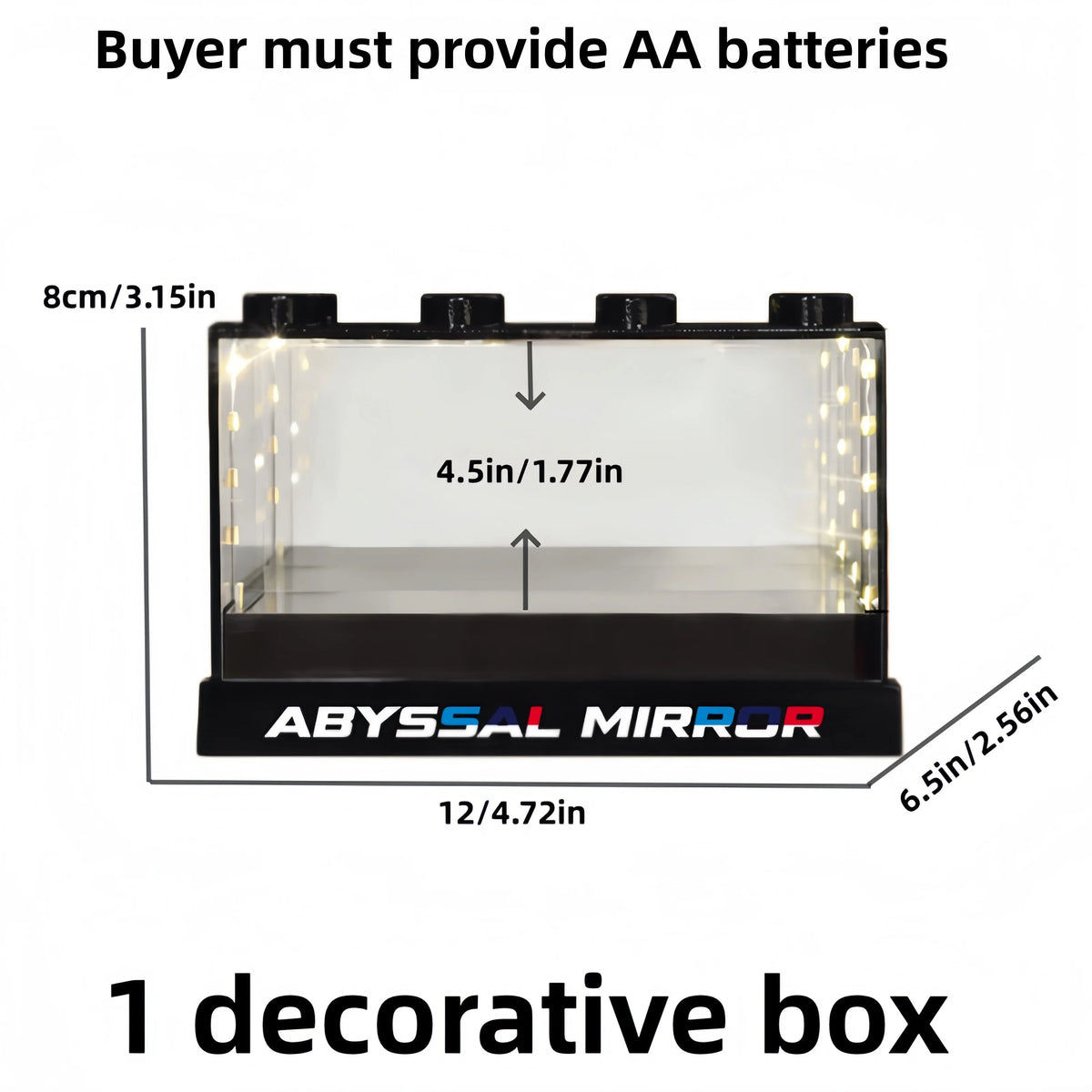 2026 New Car Model Display Box with Deep Mirror 3D Visual LED Sound Control Light Car Model Collection Box
