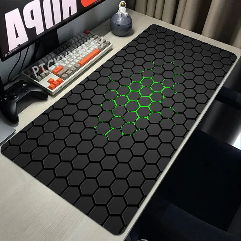 Geometric Large Mouse Pad 100x50cm Big Computer Mousepads Minimalism Mousepad Big Keyboard Mat Gamer Mouse Pads Desk Mats