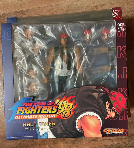Storm Toys The King of Fighters 98 Final Battle Ralph Jones 1/12 Action Figure Original In-Stock Item Collectible Doll