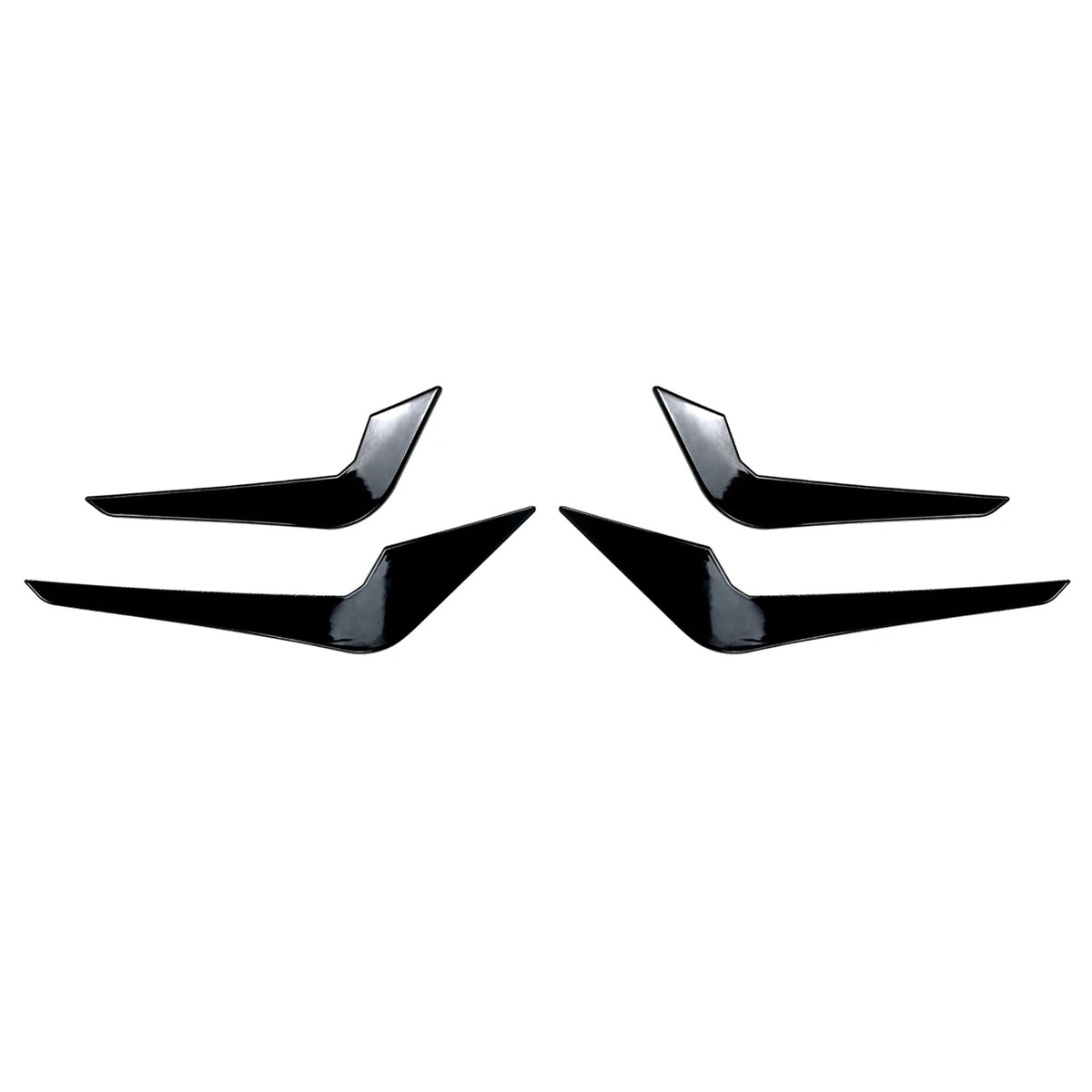 Front Bumper Side Air Vent Trims Car Intake Frame Cover Spoiler Canards Splitter For BMW 2 Series M2 F87 2016-2021 Coupe 2 Door