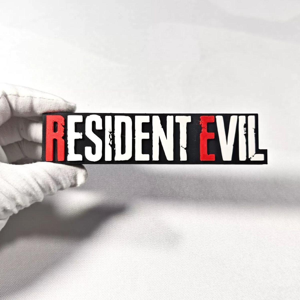 Resident Evil Magnetic Logo Stand Fridge Sticker 3d Desktop Ornament Umbrella Corporation Game Display Decor For Adult Game Fans