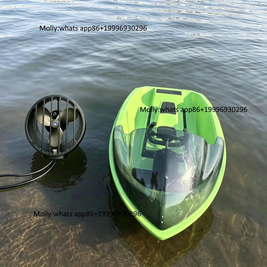 S10 Propulsion Unit 1000W 8.5kg Thrust Underwater Thruster Motor for Bellyboat SUP Paddle Board Canoe Inflatable Boat USVs DPVs