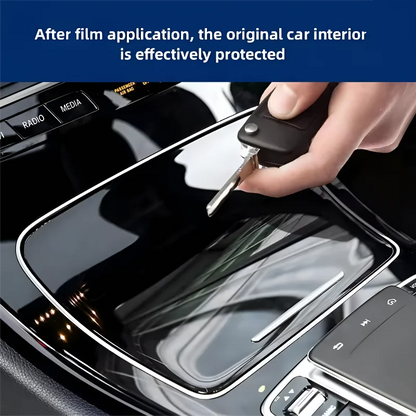 For Porsche Taycan 21-25 Models Interior Protection Dashboard Multimedia Navigation Transparent Scratch-Resistant Film Modificat